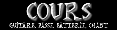 cours de guitare basse batterie chant à domont dans le val d'oise (95)