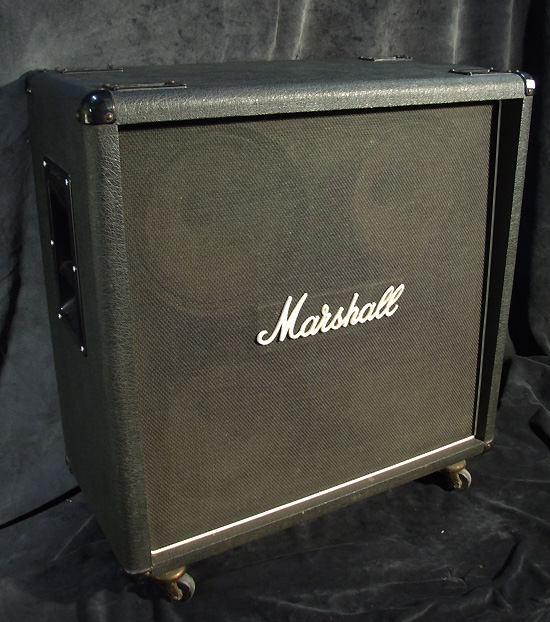 Marshall 4X12 année 1977-1978 Ceslestion G12M Black Back