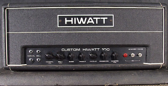 Hiwatt DR103 70's + 4x12 SE4121