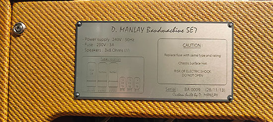 D.Manlay Band Machine SE7