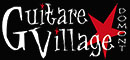 logo guitare village