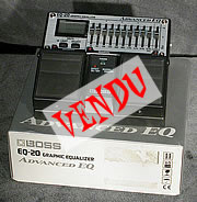 Boss EQ-20 d'occasion