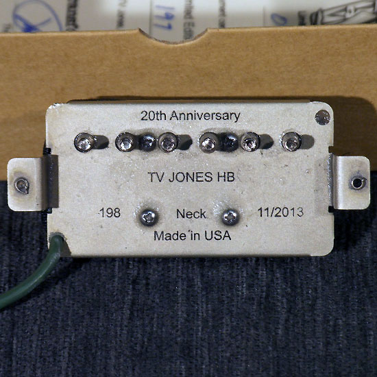 TV Jones Pickups micros de remplacement pour guitare electrique Guitare