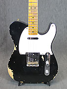 Fender Custom Shop Double Esquire Black Heavy Relic