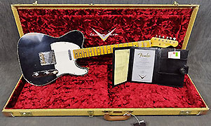 Fender Custom Shop 59 Telecaster Custom Aged Black Relic