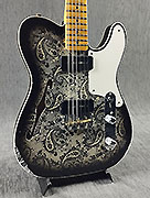 Fender Custom Shop Ltd Dual Telecaster P90 Black Paisley