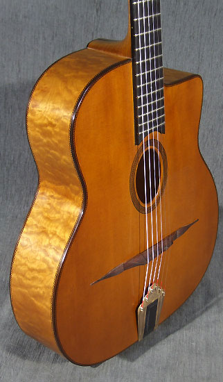 LA GUITARE . COM : GUITARE - Interviews Luthiers : Alain Mazaud, Guitares  Manouche et Arch_top