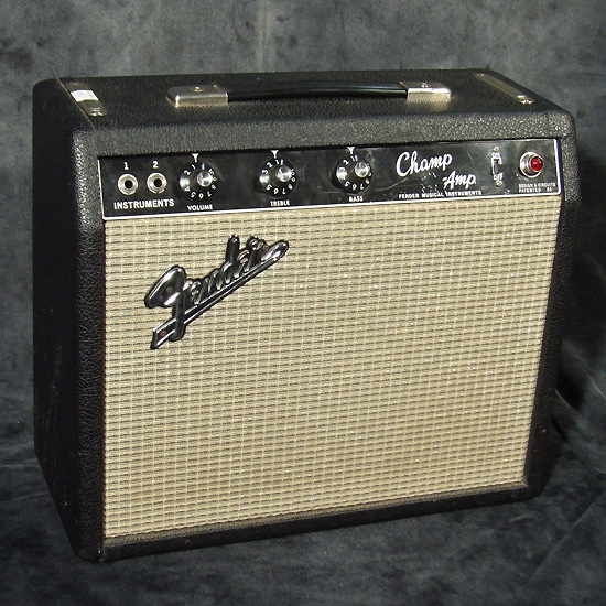 Fender Champ Année Black Face Année 1966