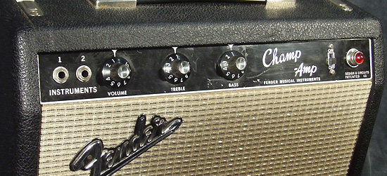 Fender Champ Année Black Face Année 1966