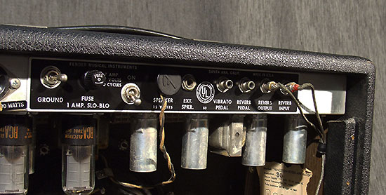 Fender Princeton Reverb Black Face de 1965