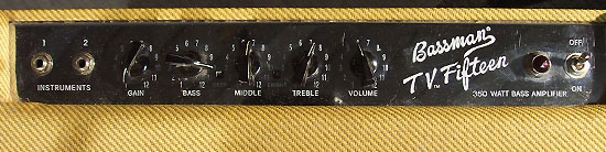 Fender Bassman TV Fifteen