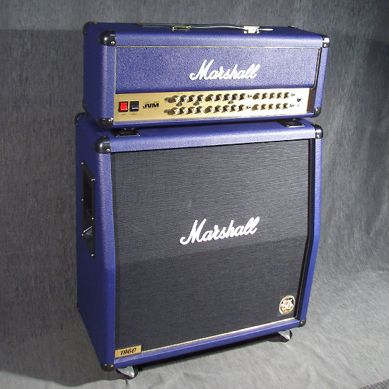 Marshall JVM 410HJS Joe Satriani 1960 4x12 avec foot switch et housse