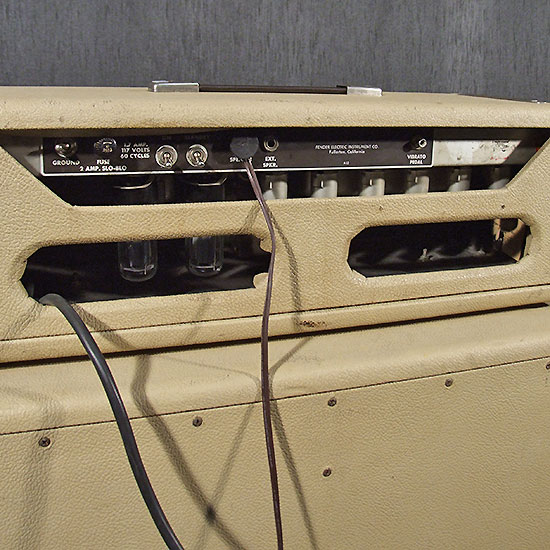Fender Band-Master de 1963 HP CTS 12 de 1974 Jensen P12 de 2002
