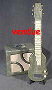 Magnatone Lapsteel + Ampli 197V de 1949