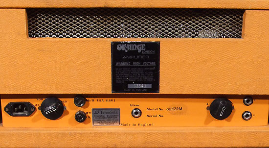 Orange OR120M Overdrive Made in England de 1978