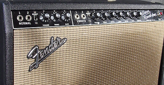 Fender Super Reverb-Amp Original Black Face 1964