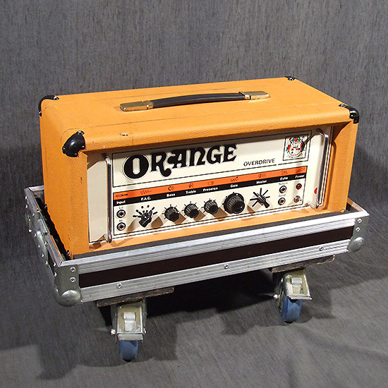 Orange Overdrive de 1976 avec Flightcase