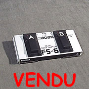 Boss FS-6 Dula Foot Switch D12581 Boss FS-6 Dula Foot Switch