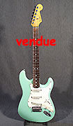 Fender Stratocaster  de 1988 micros Seymour Duncan SSL1, vibrato moderne, mecaniques a blocage.