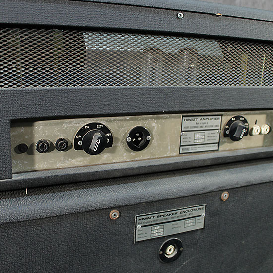 Hiwatt Custom 50 de 1972 Head DR504 Cabinet SE4122