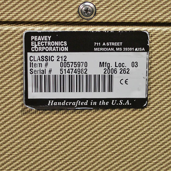 Peavey Classic 30 + Classic 212