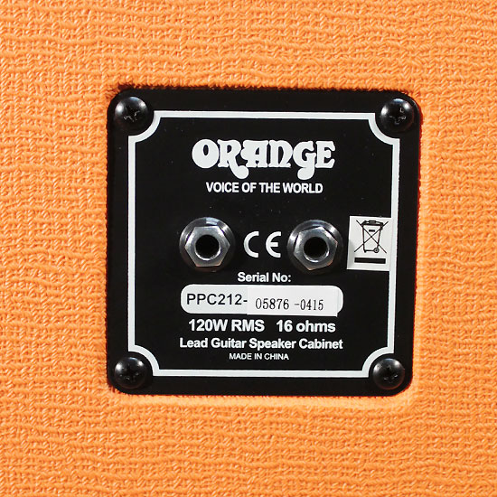 Orange PPC212 120Watts RMS 16 Ohms