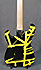 EVH Striped Yellow