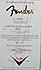 Fender Custom Shop 20th Anniversary Relic de 2015
