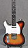 Fender Telecaster Custom 62 LH Micros Hepcat Tele 55