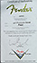 Fender Custom Shop 1956 Stratocaster Relic