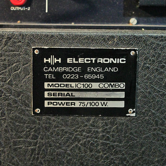 HH Electronic IC100 Combo