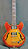 Gibson ES-345 de 1972 Modifiee en mono