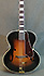 Epiphone Broadway de 1936 Masterbuilt Assymetric Head, mecaniques Waverly neuves, refrettee equipe piezzo K K Pure Mini