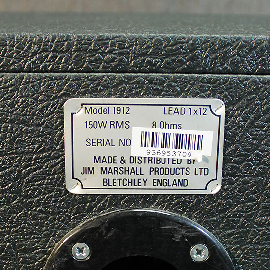 Marshall 1912 HP Celestion Vintage 30