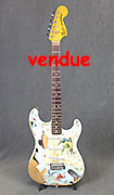 Fender Stratocaster de 1979 Art Painting Miguel Lalor Micros Hepcat Serie L Refit complet par Jo Berg