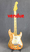 SFender Stratocaster Pure Vintage 56 Micros Hepcat Serie L Art Painting Miguel Lalor Micros Hepcat Serie L Refit complet par Jo Berg