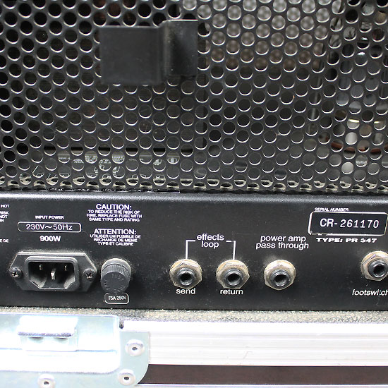 Sunn 300T avec flightcase