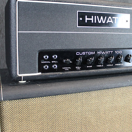 Hiwatt DR103 Custom 100 - Baffle SE4122 de 1970