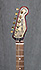 James Trussart Steelcaster Antique Gold African