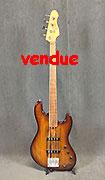 Warmoth Roiron Bass Fretless Medium Scale