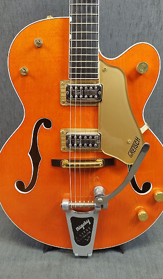 Occasion Guitare rock Gretsch 6120-60 Made in Japan de 1998 Micros