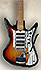 Silvertone Shark Fin 759-1437-1 Sunburst de 66-67