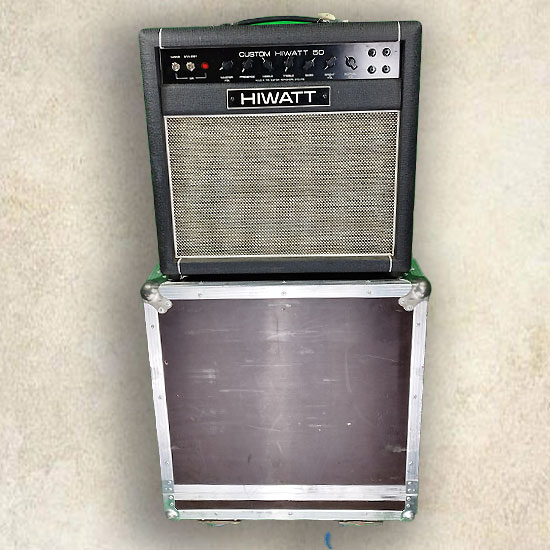 Hiwatt Custom 50 SA112 avec Flight case amplis d'occasion occasions