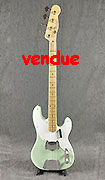 Fender Custom Shop 1955 Precision Bass Vintage White Refin Surf Green Micro Hepcat