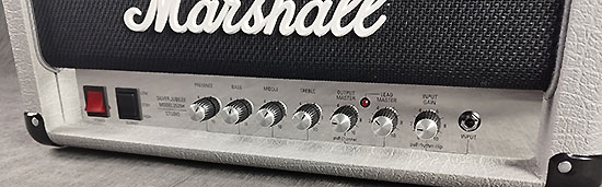 Marshall 2525H Studio Silver Jubilee avec footswitch