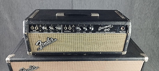 Fender Bassman Amp (Tete + Baffle)