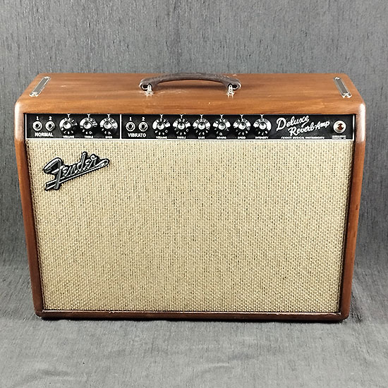 Fender 65 Deluxe Reverb Mahogany Cane FSR 2012 Ltd Edition avec housse et footswitch