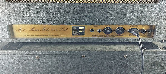 Marshall JMP 2203 100W + 4x12