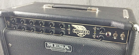 Mesa Boogie Express 5:50 en housse avec footswitch