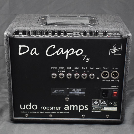 Udo Roesner Dacapo 75 en housse